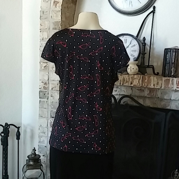 Retro Chic By Torrid Casual Gothic Style Blouse - Picture 4 of 8